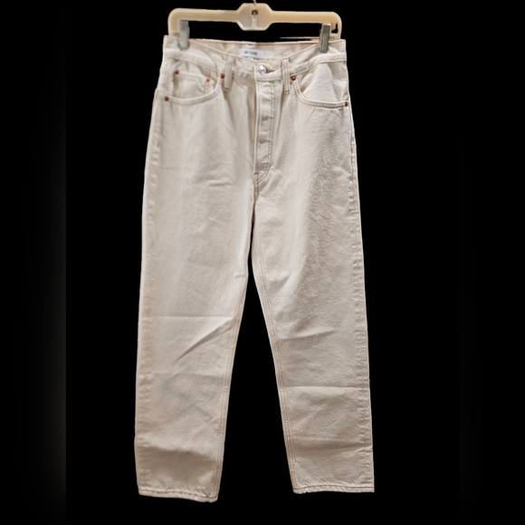 *HP* RE/DONE 90S Low Slung Jeans In Rinsed Birch Size 26 NWT MSRP $415 - Picture 6 of 12